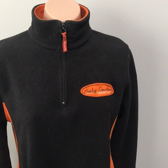 Harley Davidson Fleece Pullover Mechanicsburg PA - Picture 2 of 7
